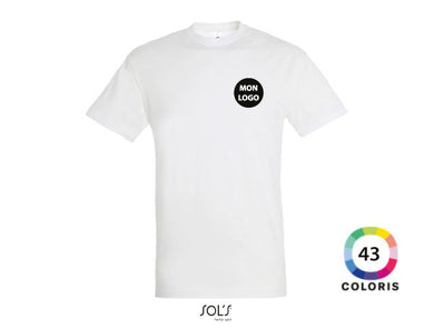 5 t-shirts Sol's Imperial personnalisés