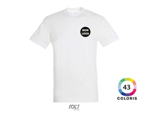 50 t-shirts Sol's Regent 150g personnalisés