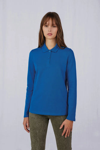 Polo femme manches longues My Polo 180 PW462