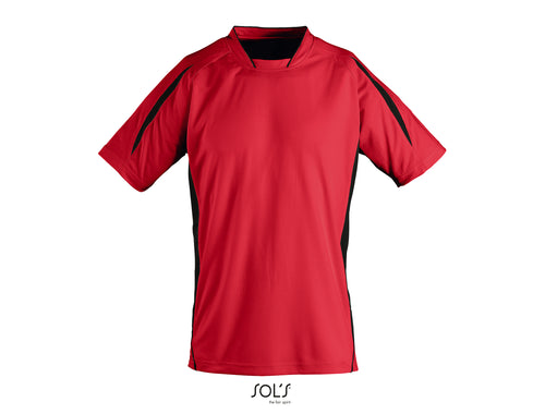 Maillot travaillé enfant contrasté Sol's Maracana Kids