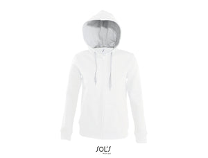 Veste femme bicolore à capuche doublée contrastée Sol's Soul Women