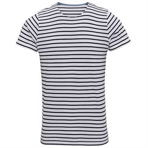T-shirt marinière à manches courtes