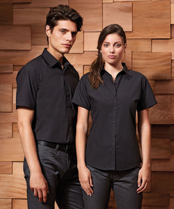 Chemise à manches courtes en popeline Supreme Femme