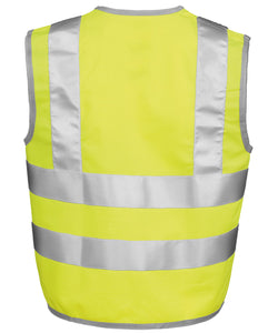 Veste Junior de protection de haute visibilité homologuée à la norme EN1150 Classe 2